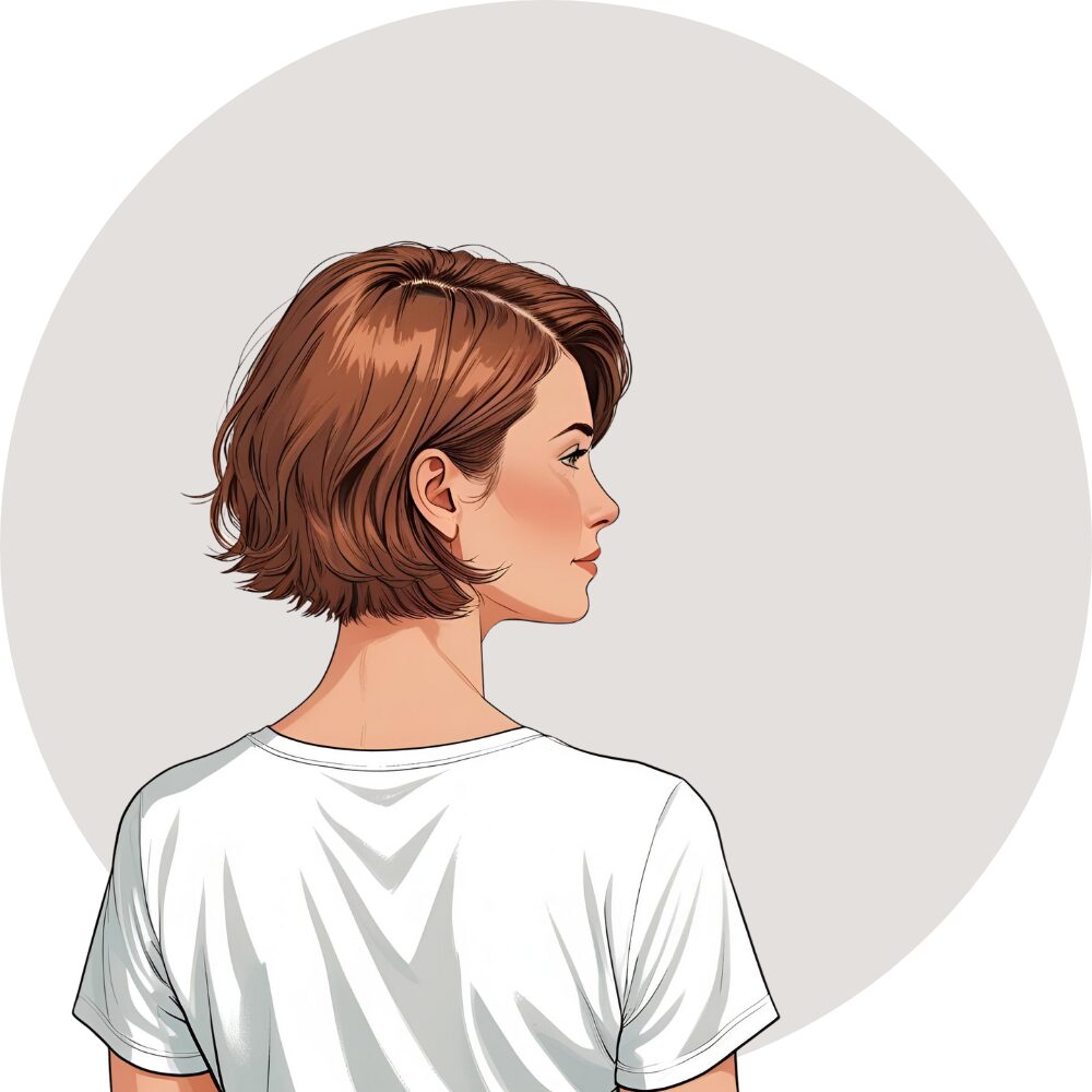 Illustration 30s woman