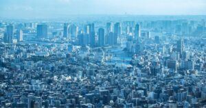 無機質な都会の風景